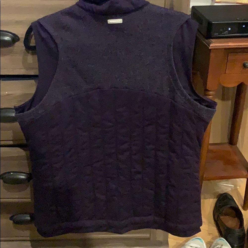 Nike golf dark purple vest - Picture 3 of 6